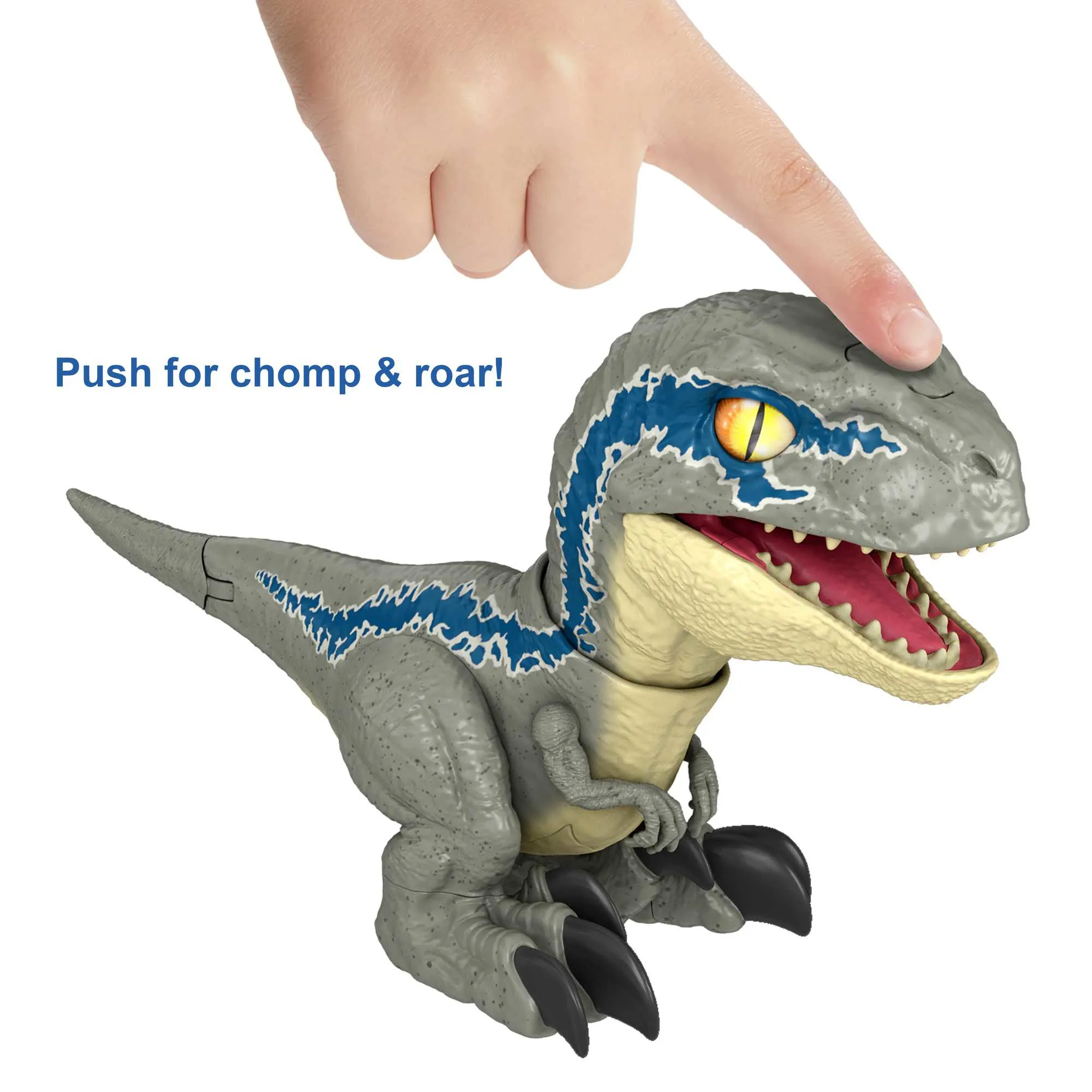 Mattel Jurassic World Uncaged Rowdy Roars Mirror Dino, play figure