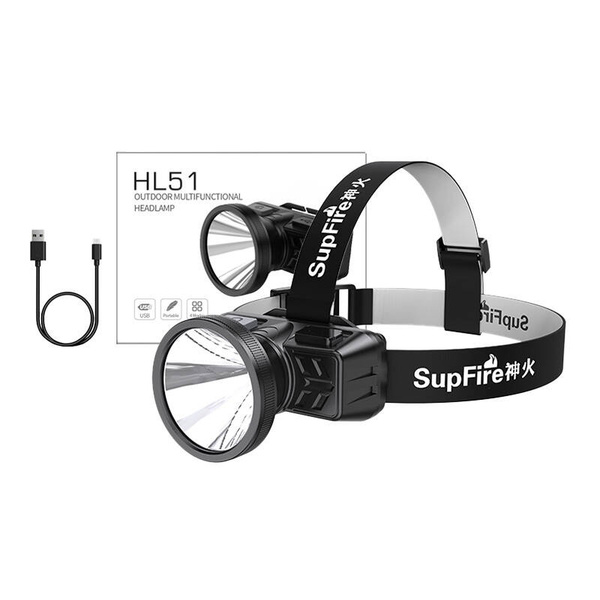 SUPERFIRE HL51, 1200 mAh, 160 lm, Headlamp