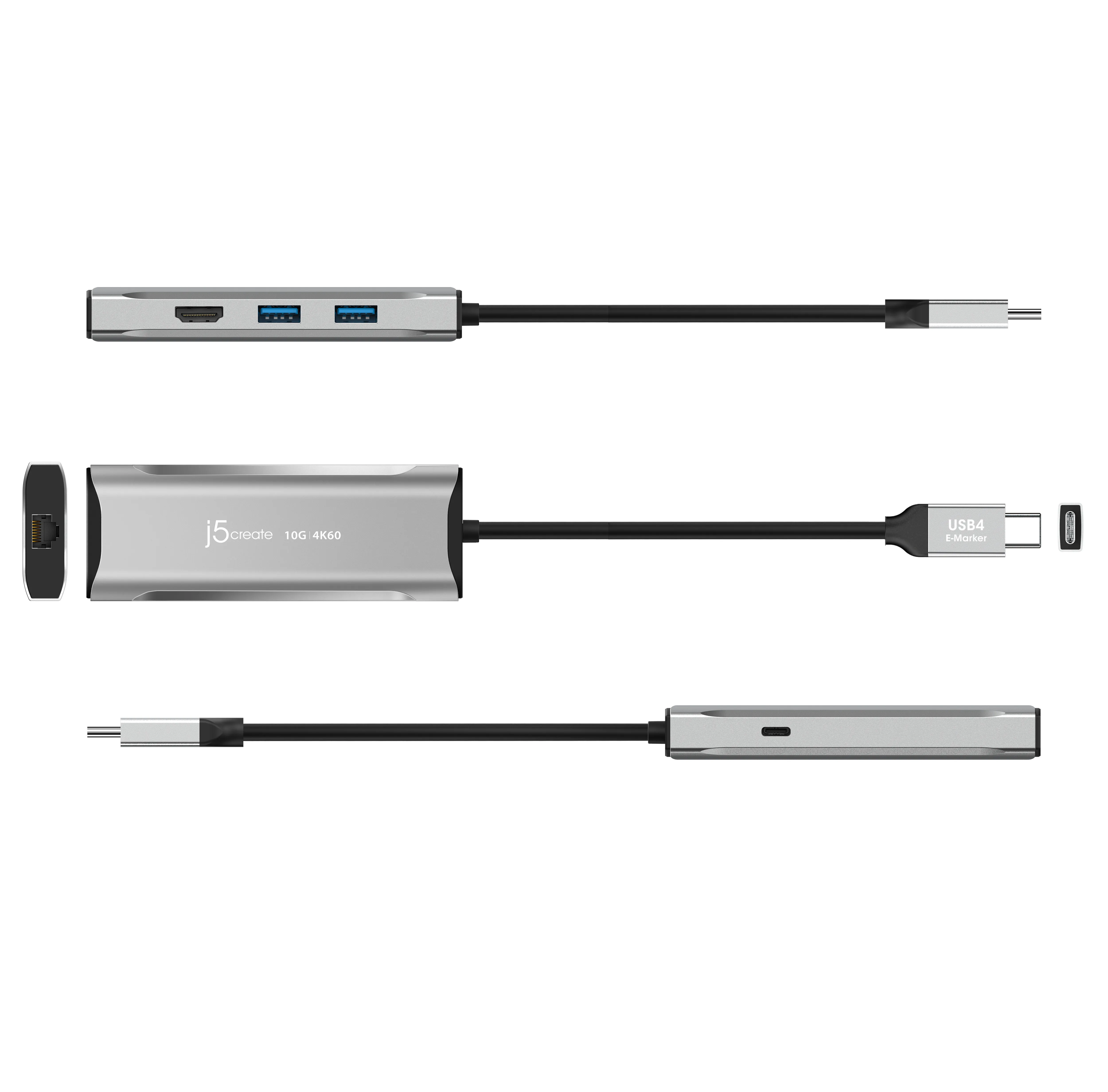 J5 Create 4K60 ELITE USB-C 10GBPS TRAVEL - DOCK