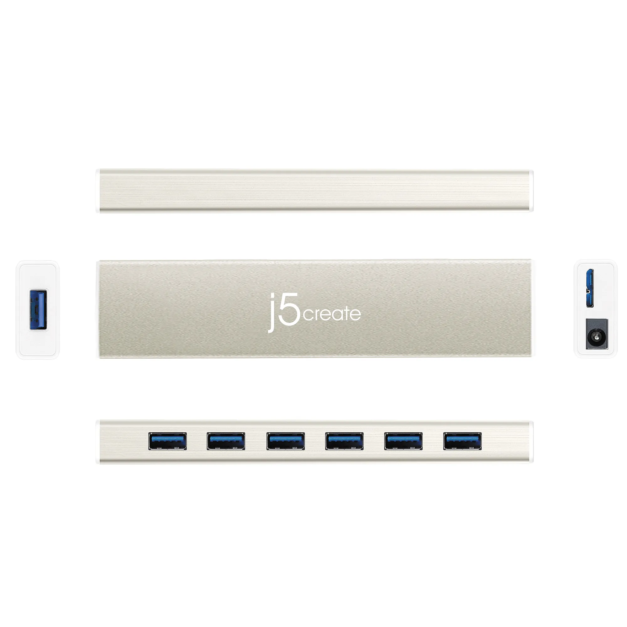 J5 Create USB-C 7- PORT HUB - EU/UK
