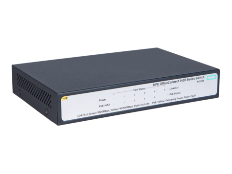 HPE 1420 5G PoE+ (32W) Switch
