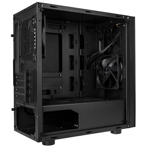 Kolink Stronghold M - MicroTower case, window, Black Kolink Stronghold M - MicroTower case, window, Black