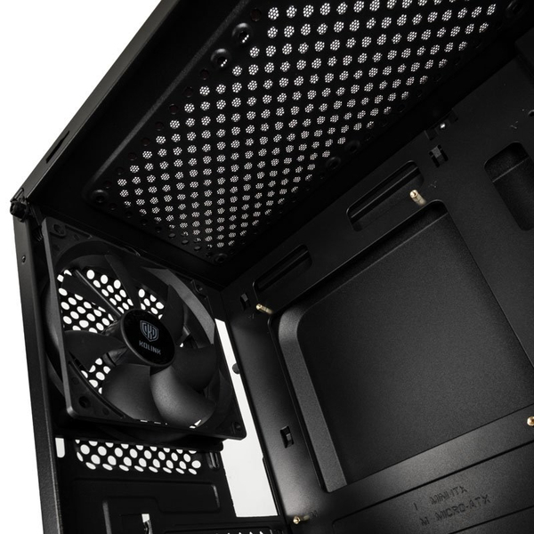 Kolink Stronghold M - MicroTower case, window, Black Kolink Stronghold M - MicroTower case, window, Black