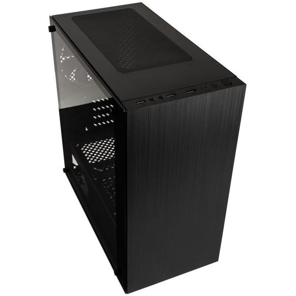 Kolink Stronghold M - MicroTower case, window, Black Kolink Stronghold M - MicroTower case, window, Black