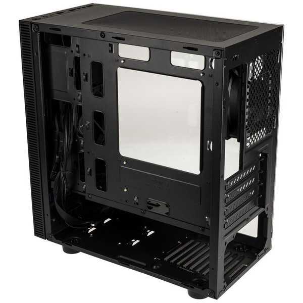 Kolink Stronghold M - MicroTower case, window, Black Kolink Stronghold M - MicroTower case, window, Black