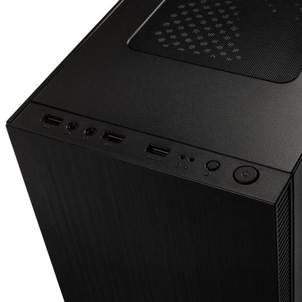 Kolink Stronghold M - MicroTower case, window, Black Kolink Stronghold M - MicroTower case, window, Black