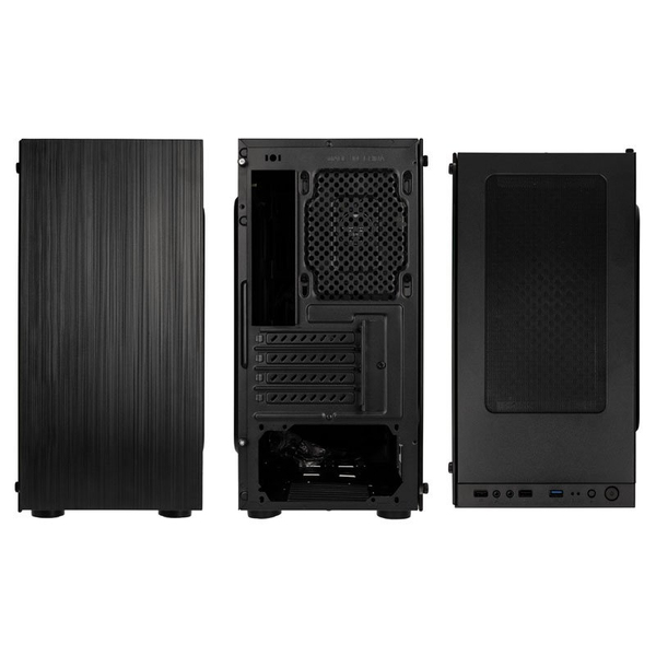Kolink Stronghold M - MicroTower case, window, Black Kolink Stronghold M - MicroTower case, window, Black