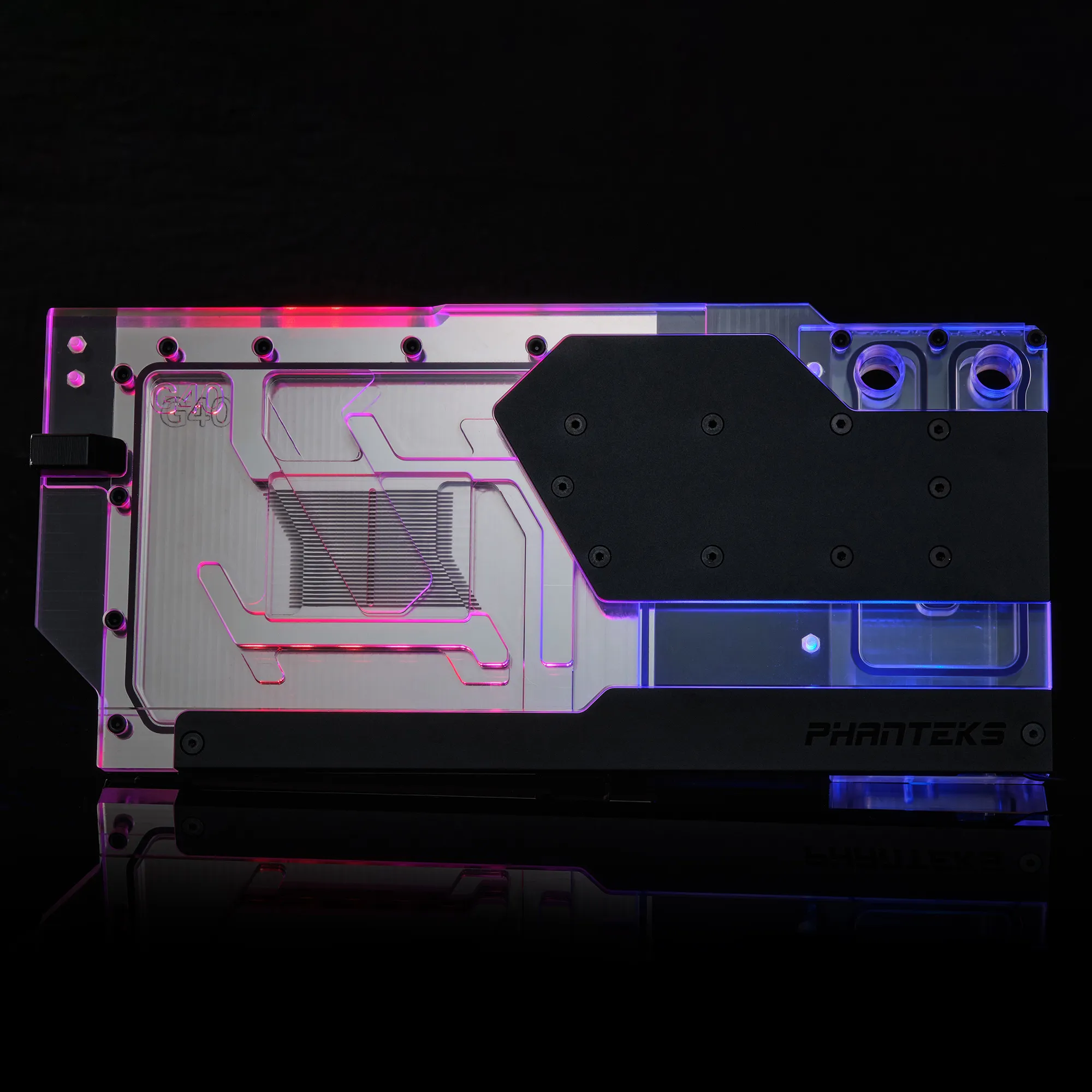Phanteks RTX 4090/4080 GPU Full Water Block Asus, DRGB, Black