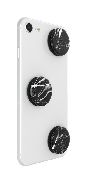 POPSOCKETS Black Marble Avtagbara MINI Grip 3pack
