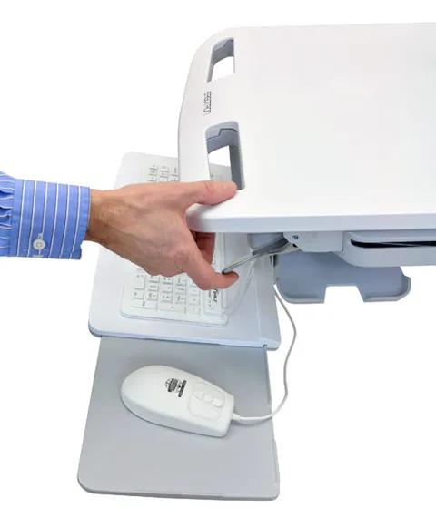 STYLEVIEW CART WITH LCD ARM,