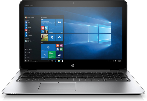 HP 15.6" Elitebook 850 G3, 500GB, Win 10 Pro - kannettava, hopea