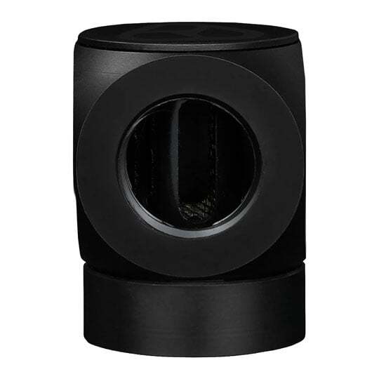 Thermal Grizzly DeltaMate Rotary FF90&deg; G1/4, Water Cooling Fitting, Matte Black
