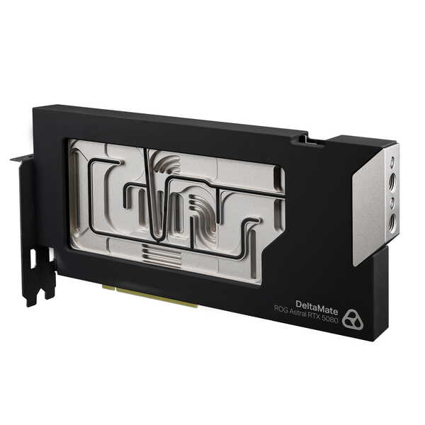 Thermal Grizzly DeltaMate ASUS ROG Astral RTX 5080 -näytönohjaimen vesijäähdytin, musta