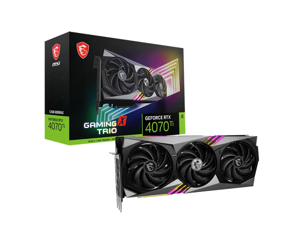 MSI GeForce RTX 4070 Ti Gaming X Trio 12G - graphics card