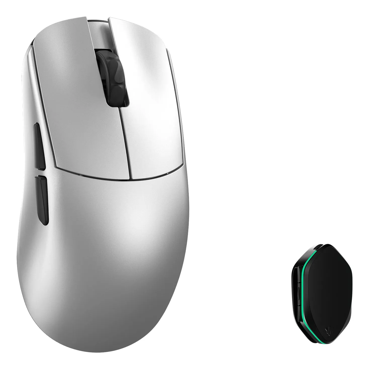 WLMouse YING Magnesium tr&aring;dl&ouml;s gamingmus, silver