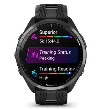 Garmin Forerunner 965 - tr&auml;ningsklocka, svart
