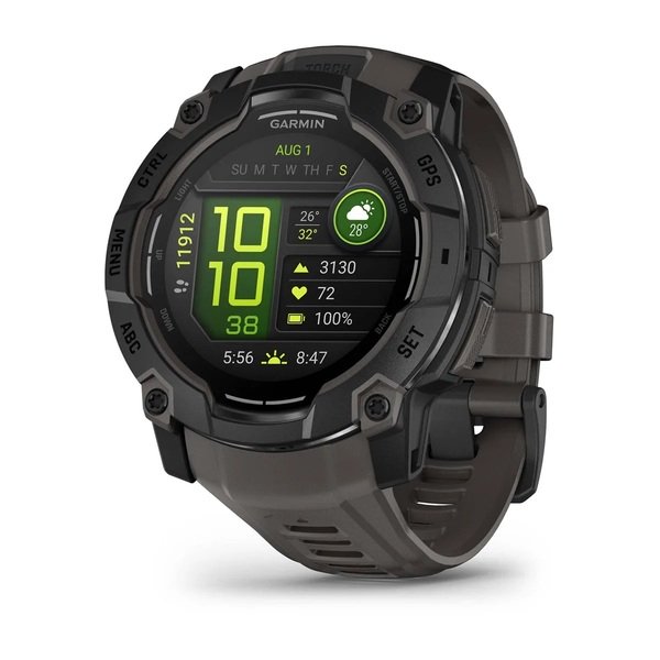 Garmin Instinct 3 50mm AMOLED - tr&auml;ningsklocka, Svart