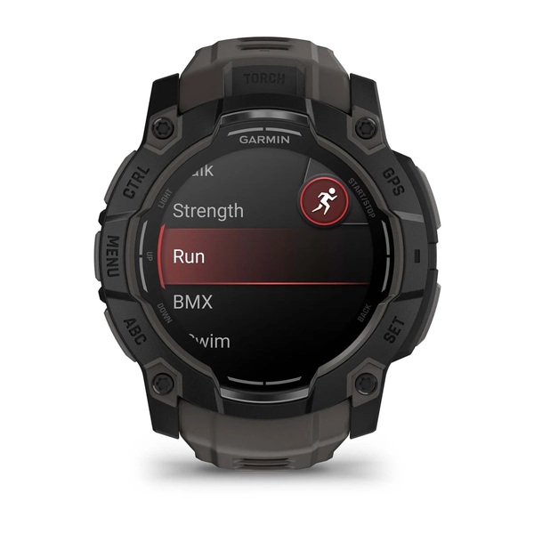 Garmin Instinct 3 50mm AMOLED - tr&auml;ningsklocka, Svart