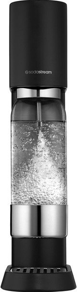 SodaStream Enso Sparkling Water Maker, Stainless Steel, 1 L, Black