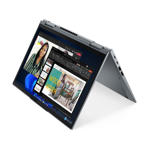 Lenovo ThinkPad X1 Yoga G7 14&quot; i5-1240P, 16 GB, 256 GB SSD, Win 11 Pro - b&auml;rbar dator, Gr&aring;