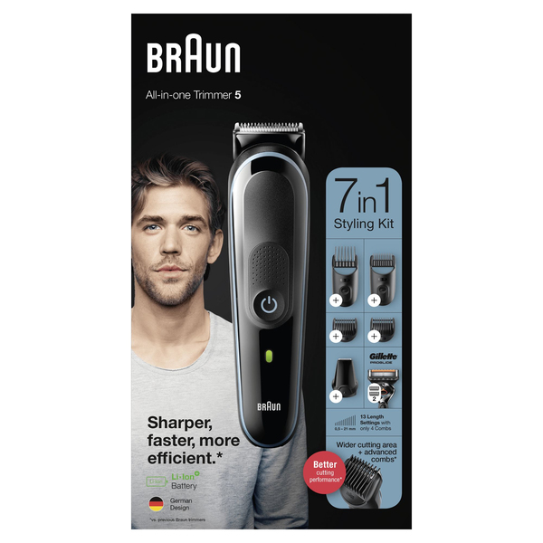 Braun MGK5345 7-IN-1-trimmer -partatrimmeri