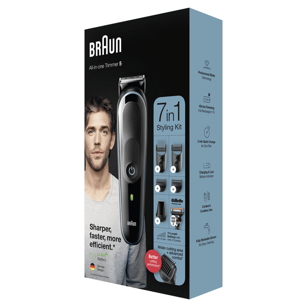 Braun MGK5345 7-IN-1-trimmer -partatrimmeri