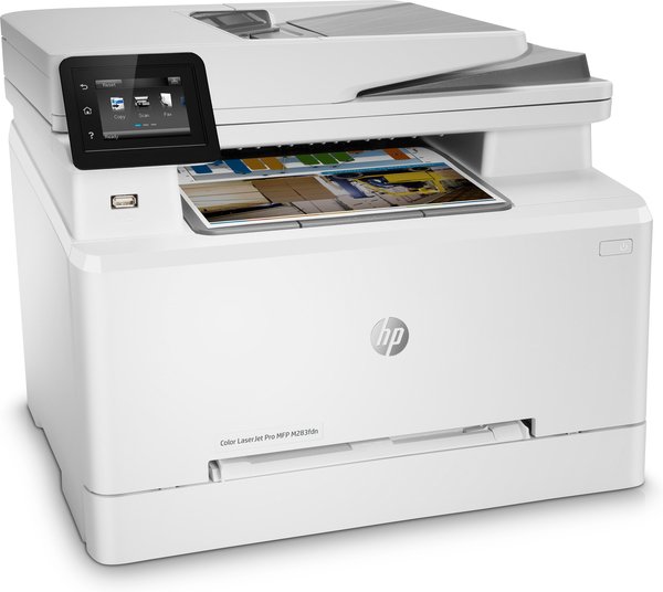 HP Color LaserJet Pro MFP M283fdn - Monitoimitulostin - v&auml;ri - laser - 216 x 297 mm (alkuper&auml;inen) - A4/Legal (media) - jopa 16 sivua/min (kopiointi) - jopa 21