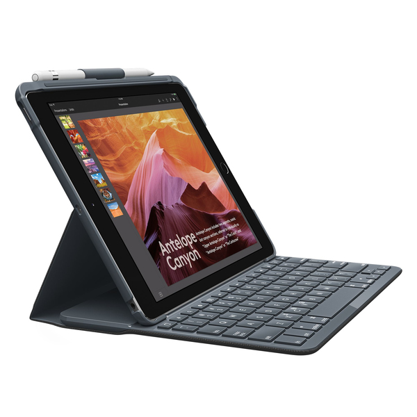 Slim Folio w/BT Keyboard Carbon BLK ES