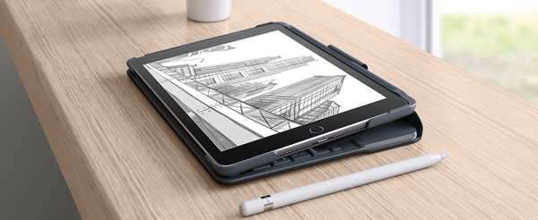 Slim Folio w/BT Keyboard Carbon BLK ES