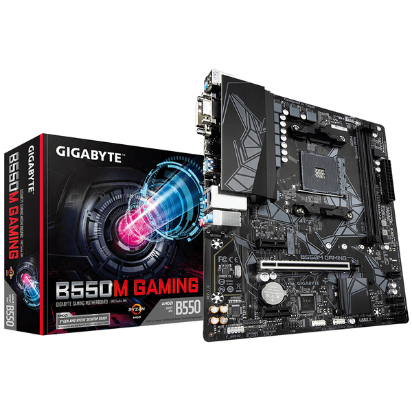 Gigabyte B550 Gaming mATX-emolevy
