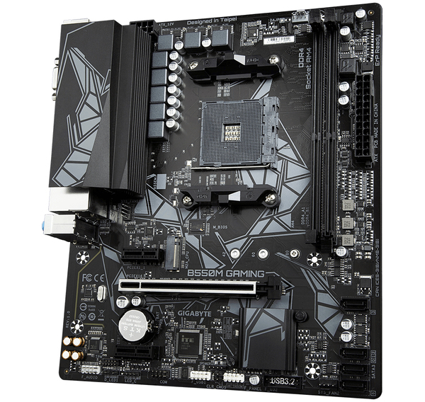 Gigabyte B550 Gaming mATX-emolevy