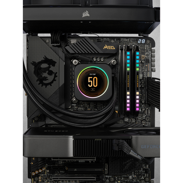 Corsair Dominator Platinum RGB 32GB (2 x 16GB) DDR5 5600 MHz, CL36 - memory, Black