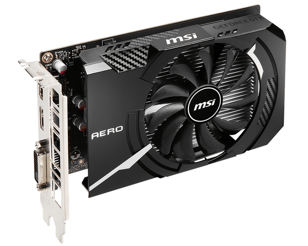 MSI GeForce GTX 1650 AERO OC 4 Gt -n&auml;yt&ouml;nohjain