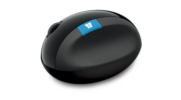 Microsoft Sculpt Ergonomic -langaton hiiri, musta