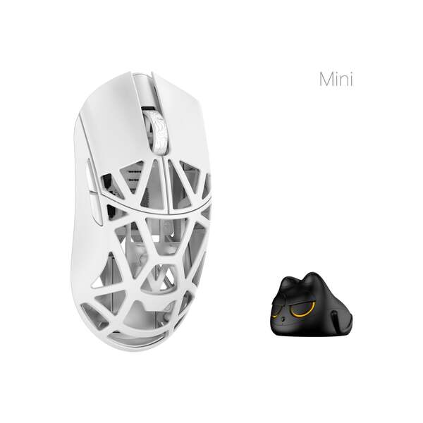 WLMouse Beast X Mini Pro Wireless Gaming Mouse, White