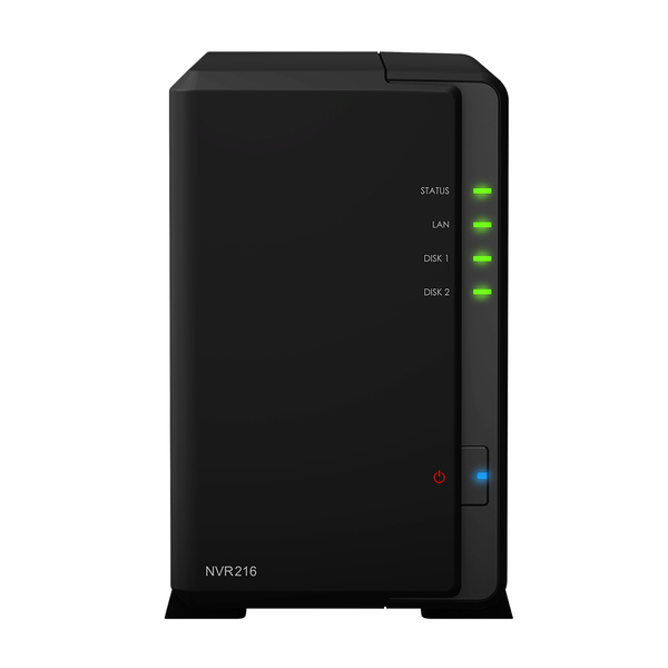 Synology NVR216 -9 camera licenses included-