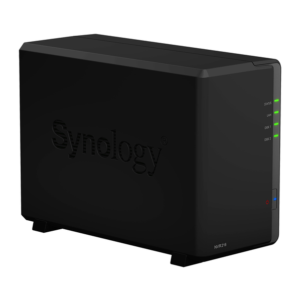 Synology NVR216 -9 camera licenses included-