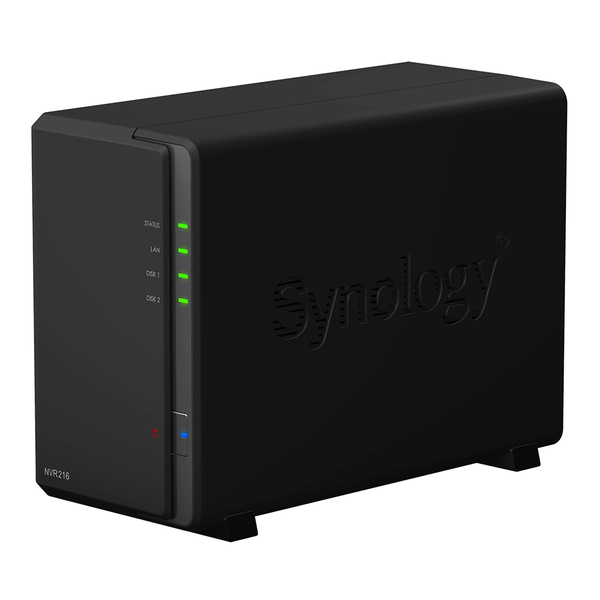 Synology NVR216 -9 camera licenses included-
