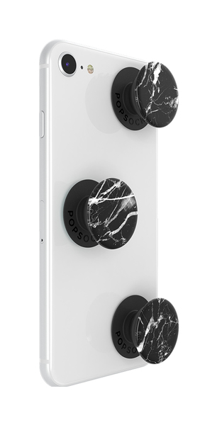 POPSOCKETS Black Marble Avtagbara MINI Grip 3pack
