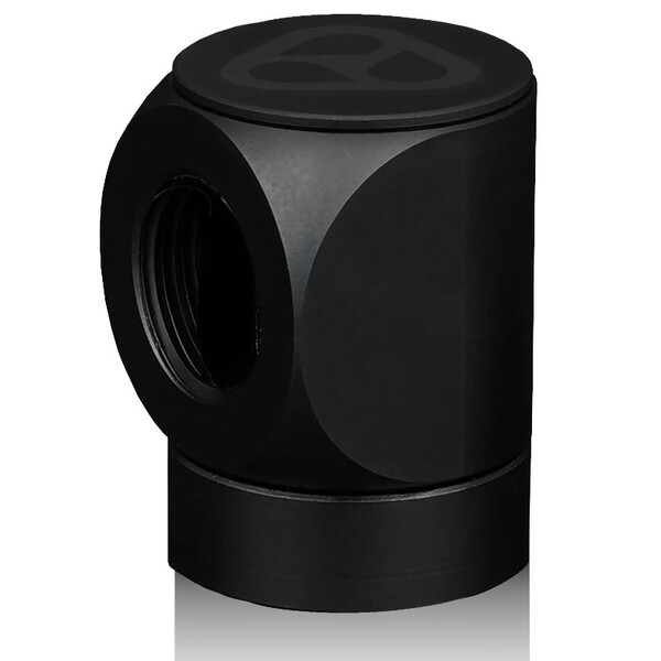 Thermal Grizzly DeltaMate Rotary FF90&deg; G1/4, Water Cooling Fitting, Matte Black