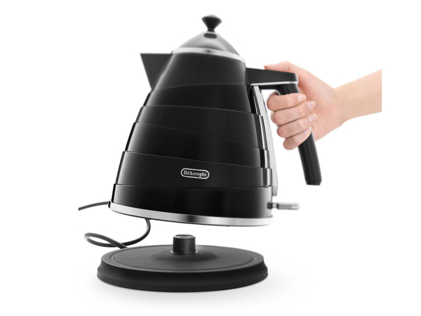 DeLonghi Avvolta KBA2001.BK vedenkeitin, musta