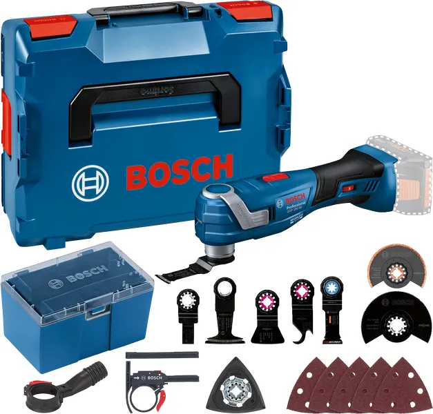 Bosch GOP 18V-34 Professional Brushless Cordless Oscillating Multi-Tool Solo with L-Boxx