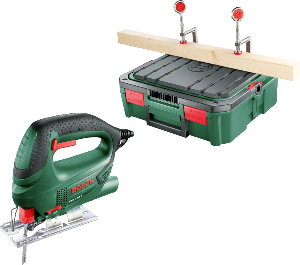 Bosch jigsaw PST 700 ReadyToSaw&nbsp;(green / black, system&nbsp;box&nbsp;, 500 watt)