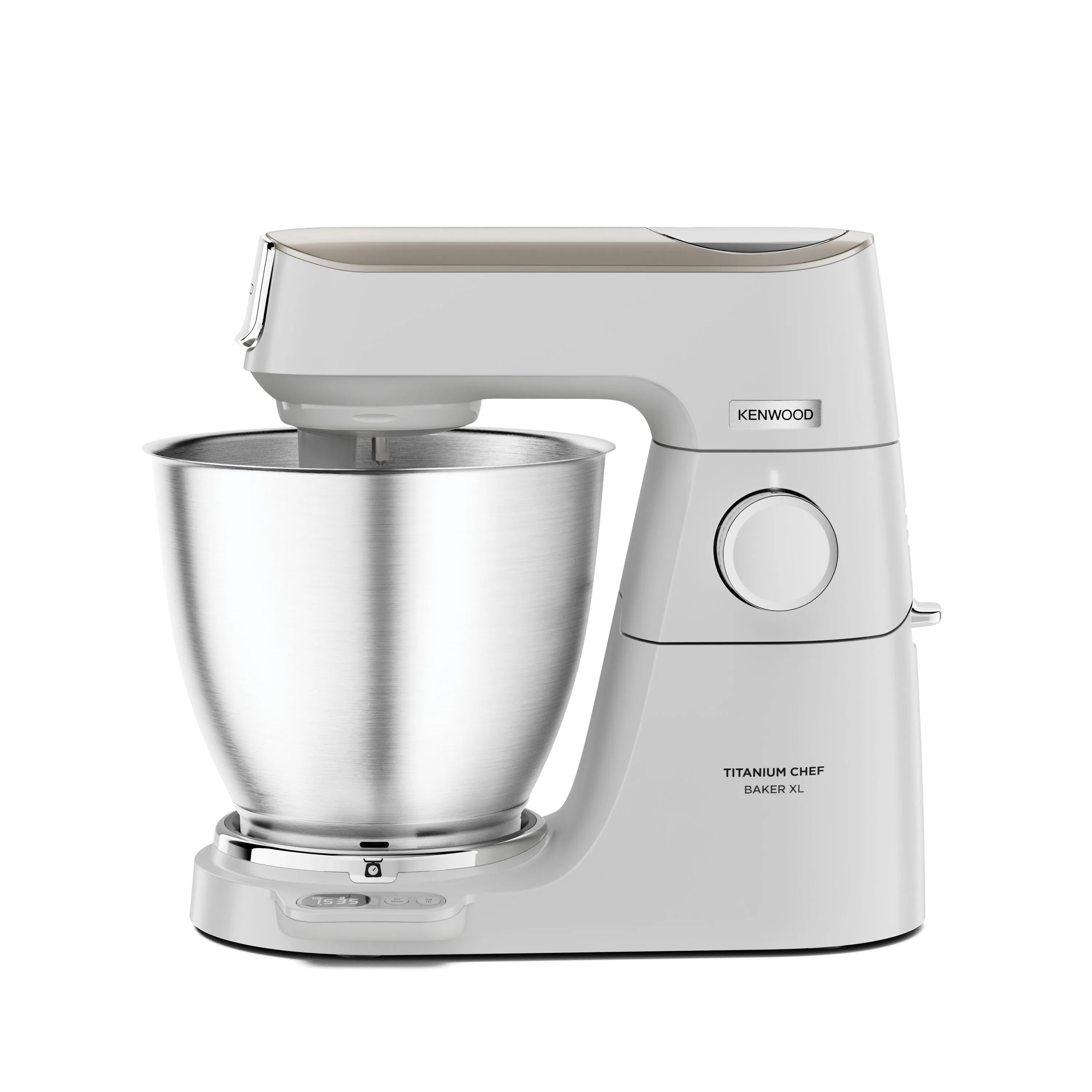 Kenwood Titanium Chef Baker XL KVL65.001WH Kitchen Machine, 1200 W, 7 L (White)