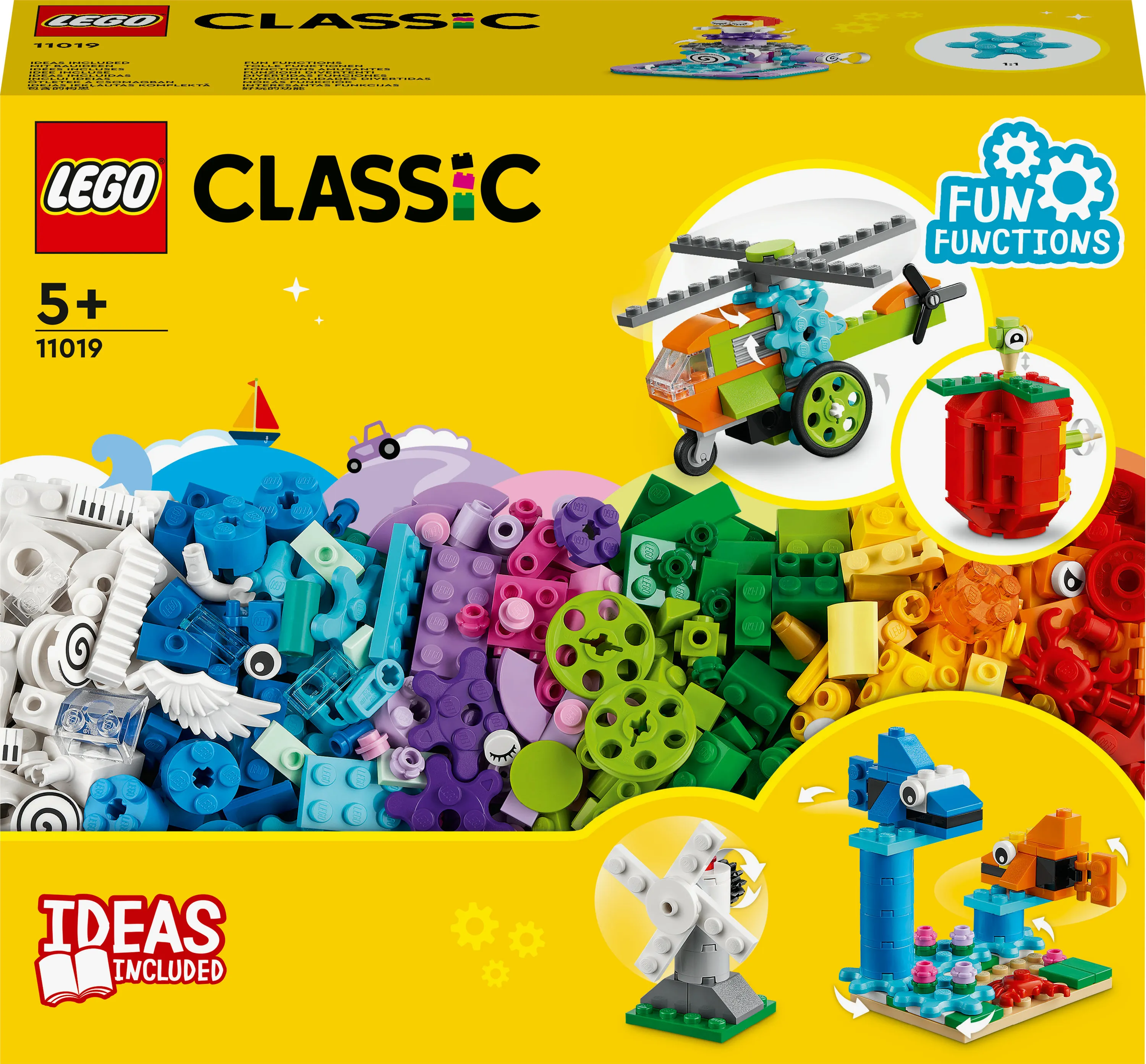 Lego Classic - Klossar och funktioner 11019