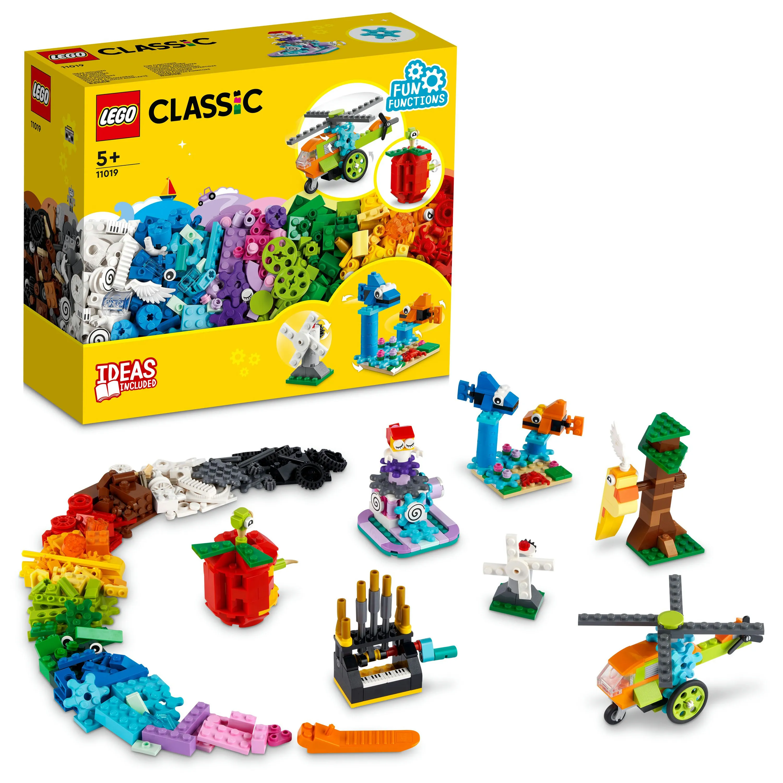 Lego Classic - Klossar och funktioner 11019