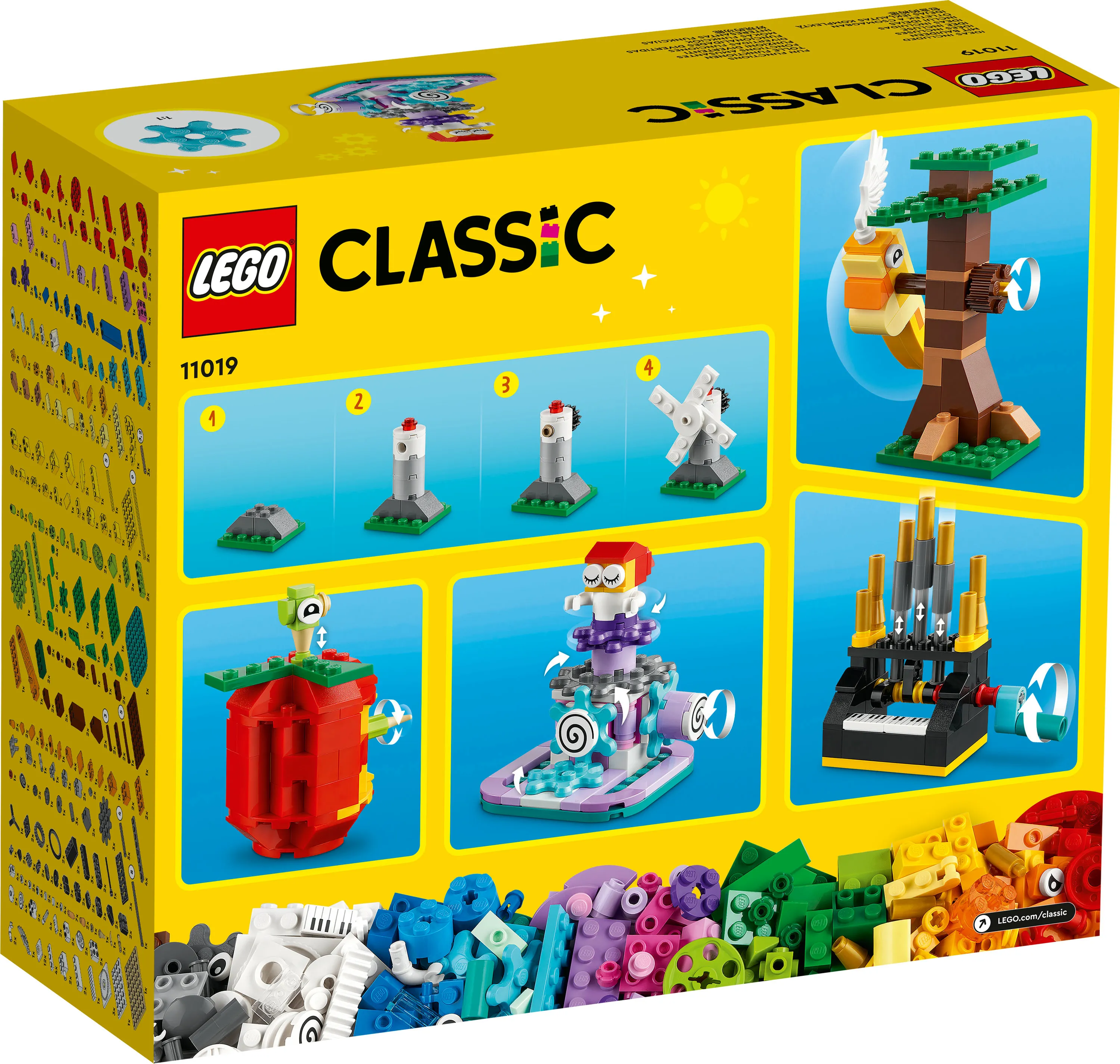 Lego Classic - Klossar och funktioner 11019