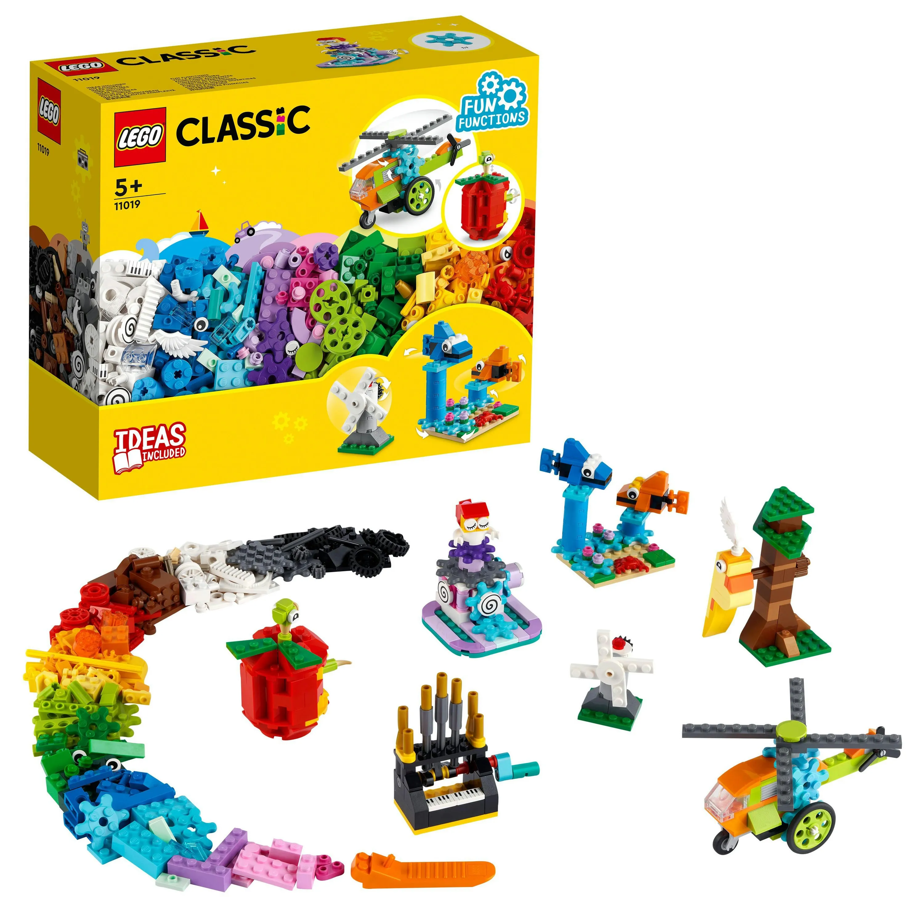 Lego Classic - Klossar och funktioner 11019