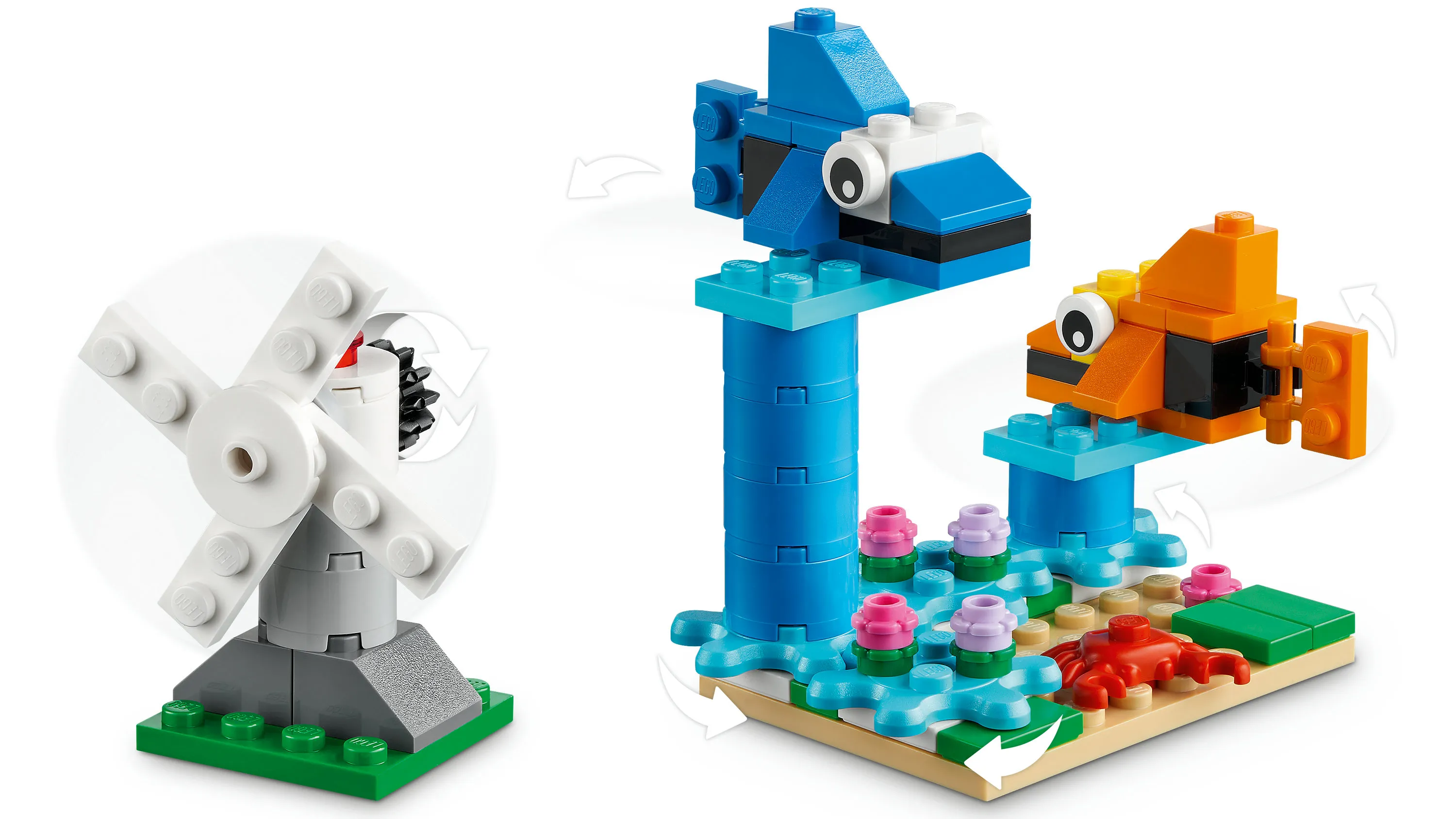 Lego Classic - Klossar och funktioner 11019