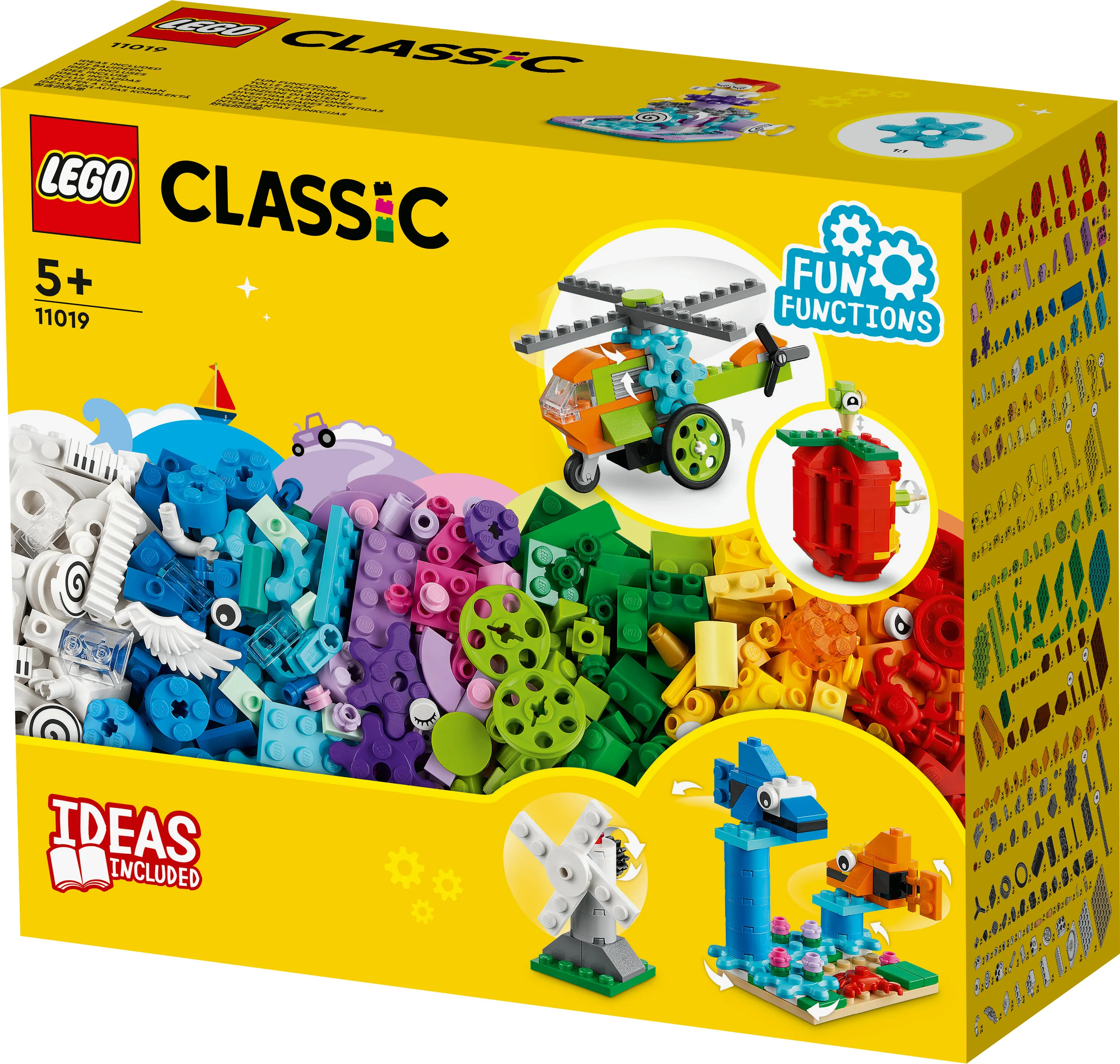 Lego Classic - Klossar och funktioner 11019